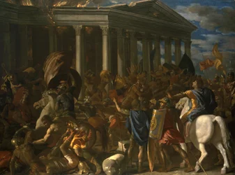 Die Zerstörung und Plünderung des Tempels von Jerusalem